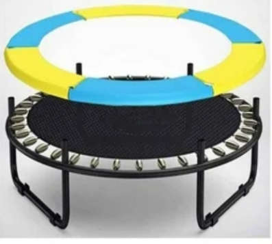 1.4m Kids Safety Trampoline With Protective Cover