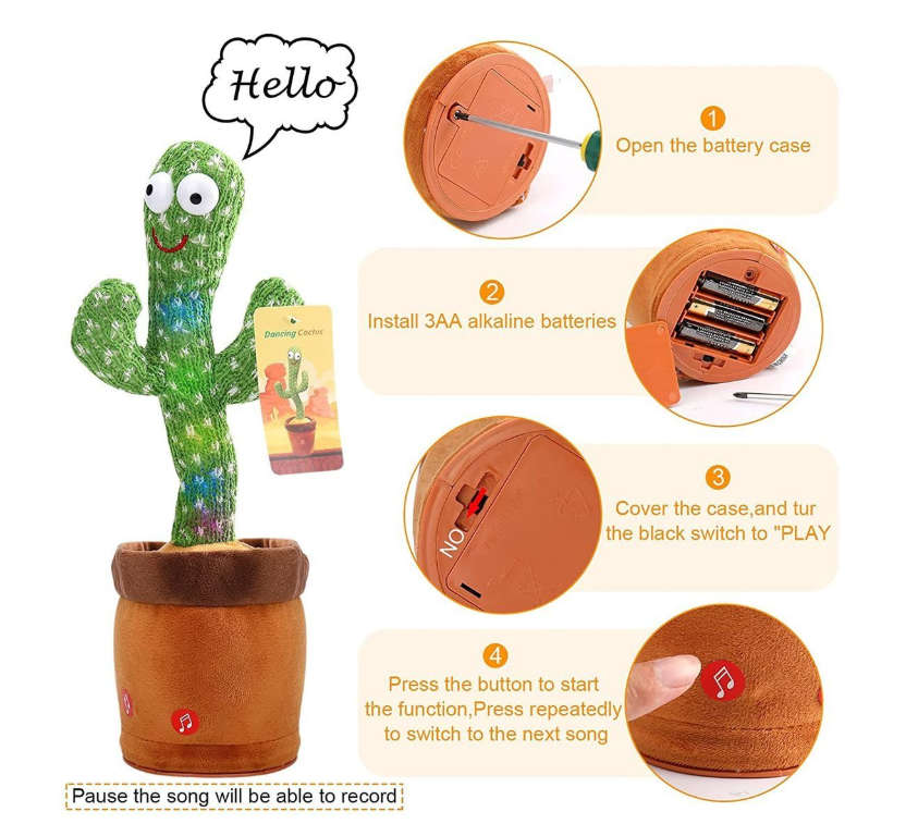 Baby Mimicking Recording Music Light Up Toy