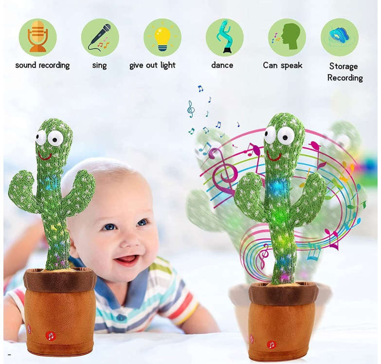 Baby Mimicking Recording Music Light Up Toy