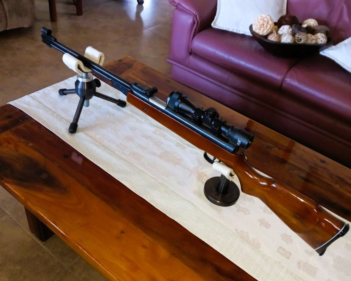 AIR RIFLE 650 VT/S - SOLID BARREL WITH UNDER BARREL LEVER - 4,5 MM (.177 IN)