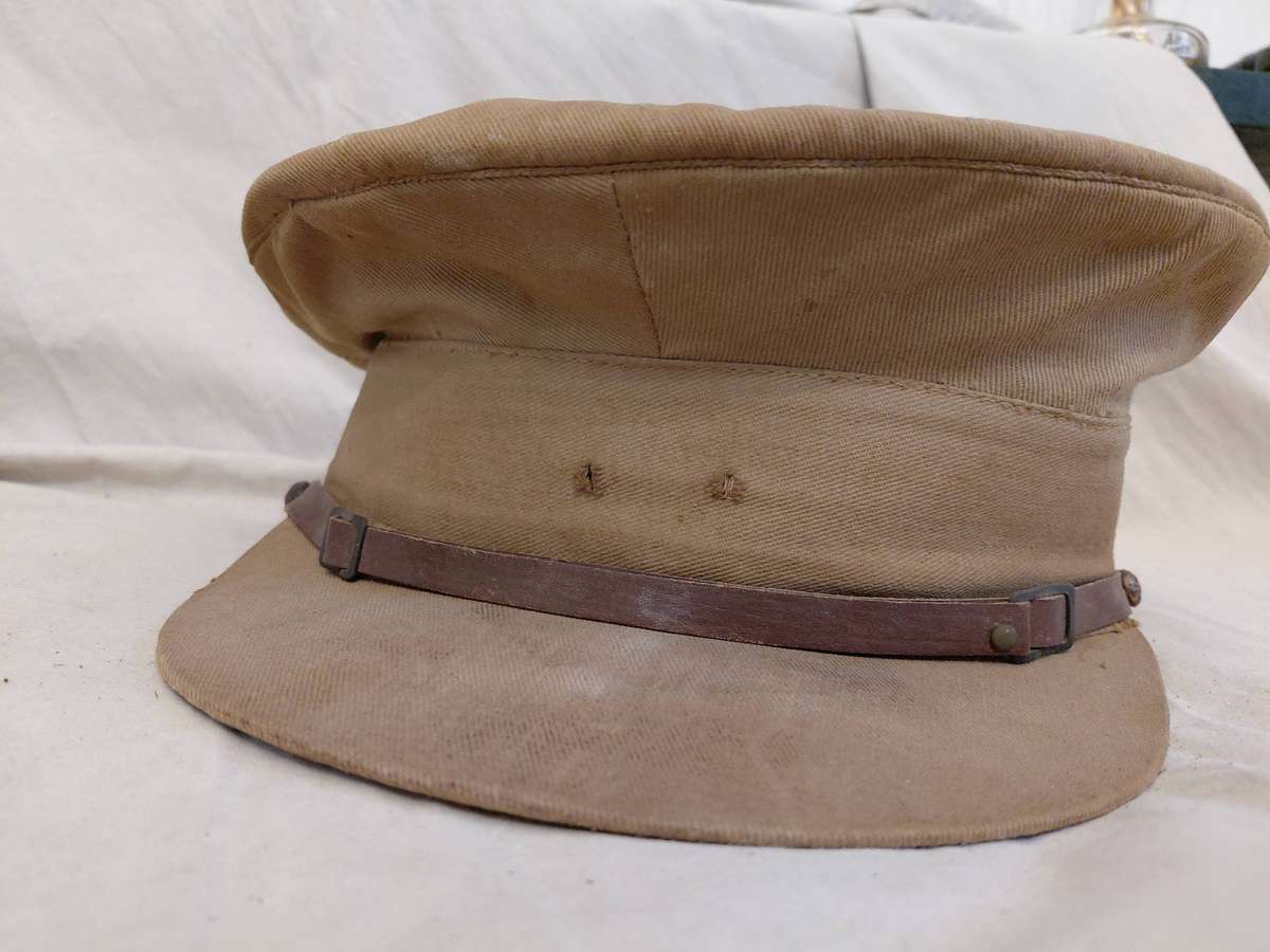 WWII 1945 South African Forces Visor Cap - Dugson JHB