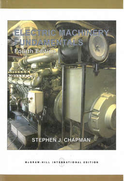Electric Machinery Fundamentals. 4th Edition.
