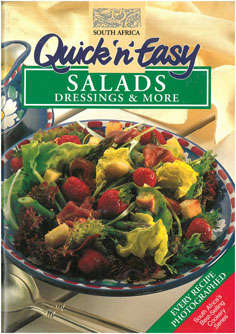 Quick 'n Easy. Salads, Dressings and more. Every recipe photographed.
