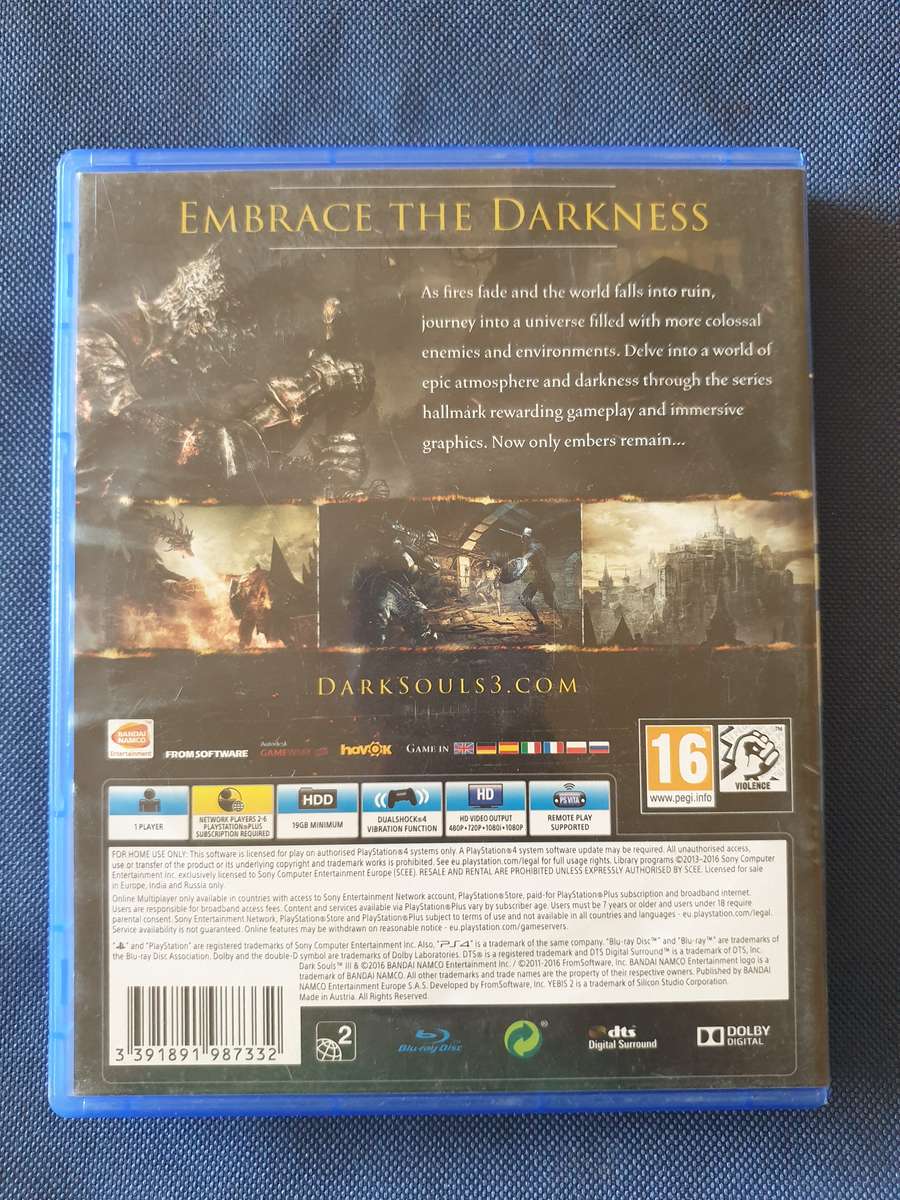 PS4 - Dark Souls 3