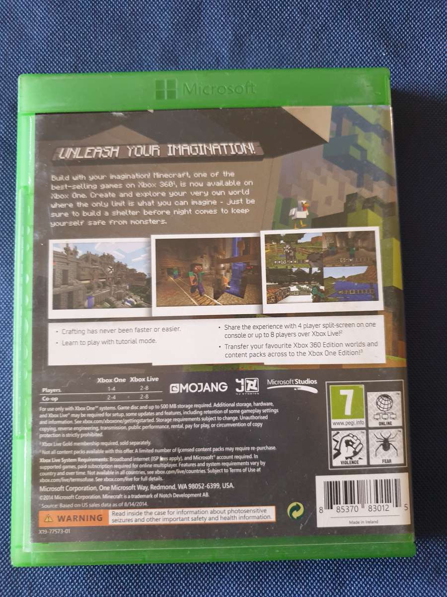 Xbox One Game - Minecraft - Xbox One edition