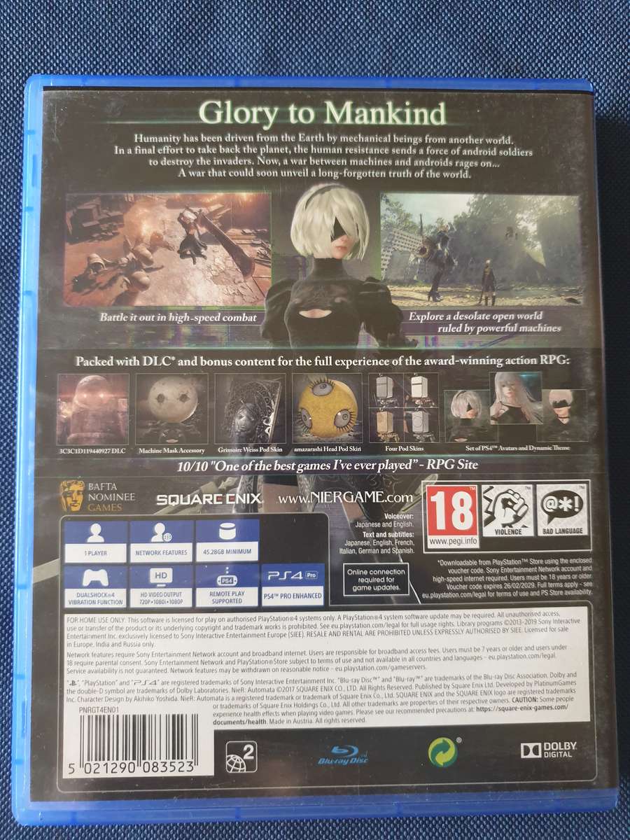 PS4 - Nier : Automata - GOTY