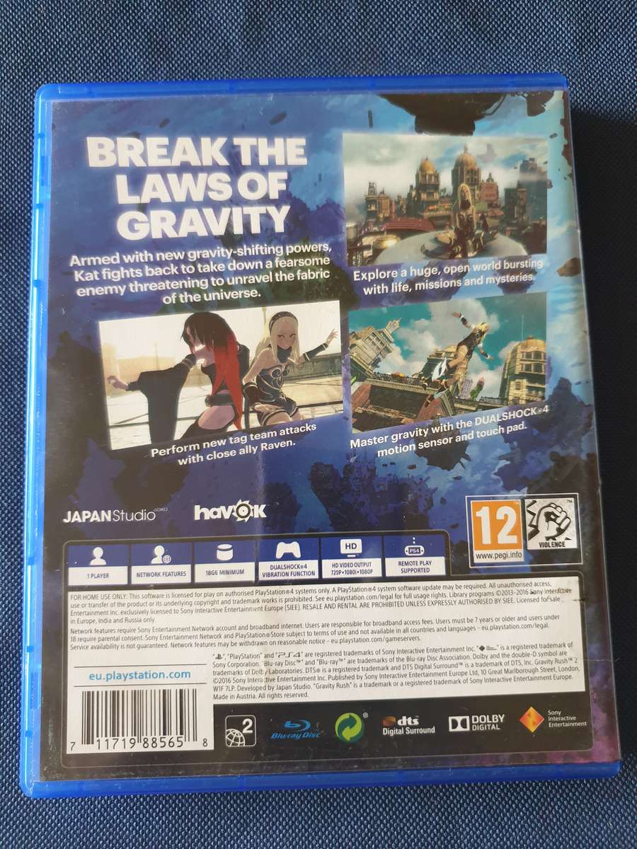PS4 - Gravity Rush 2