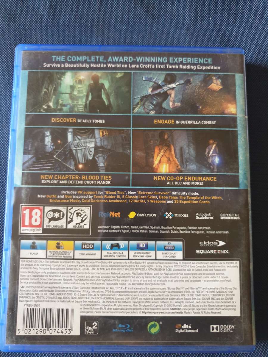 PS4 - Rise of the Tomb Raider