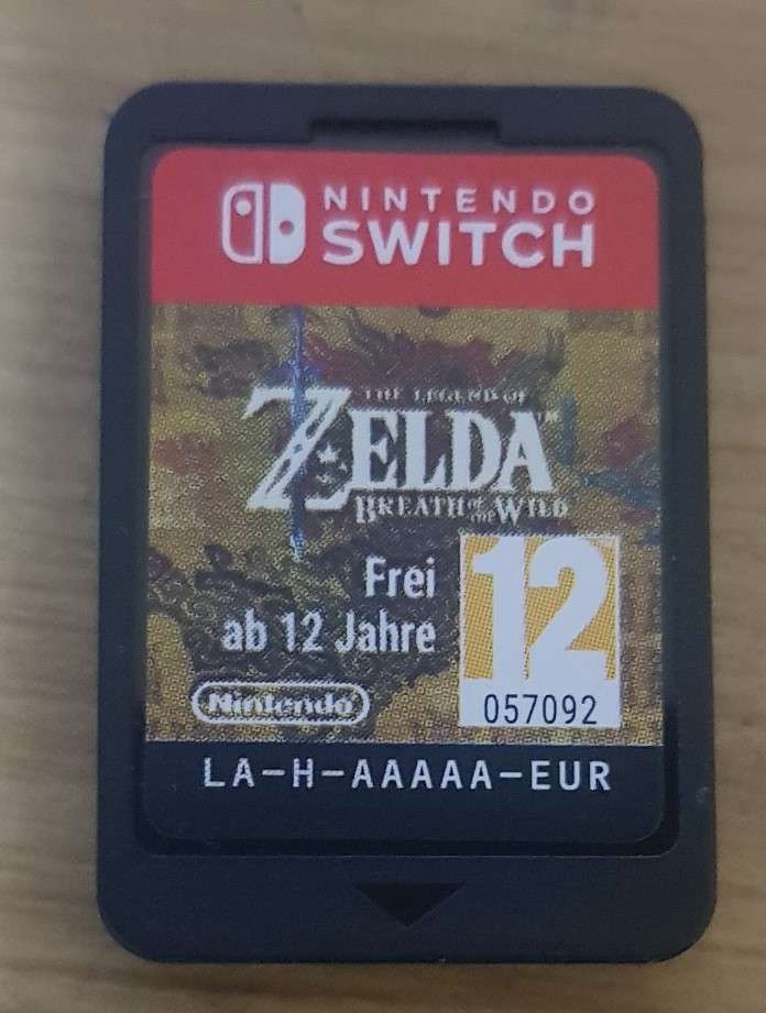 Nintendo Switch Game - Zelda - Breath of the Wild