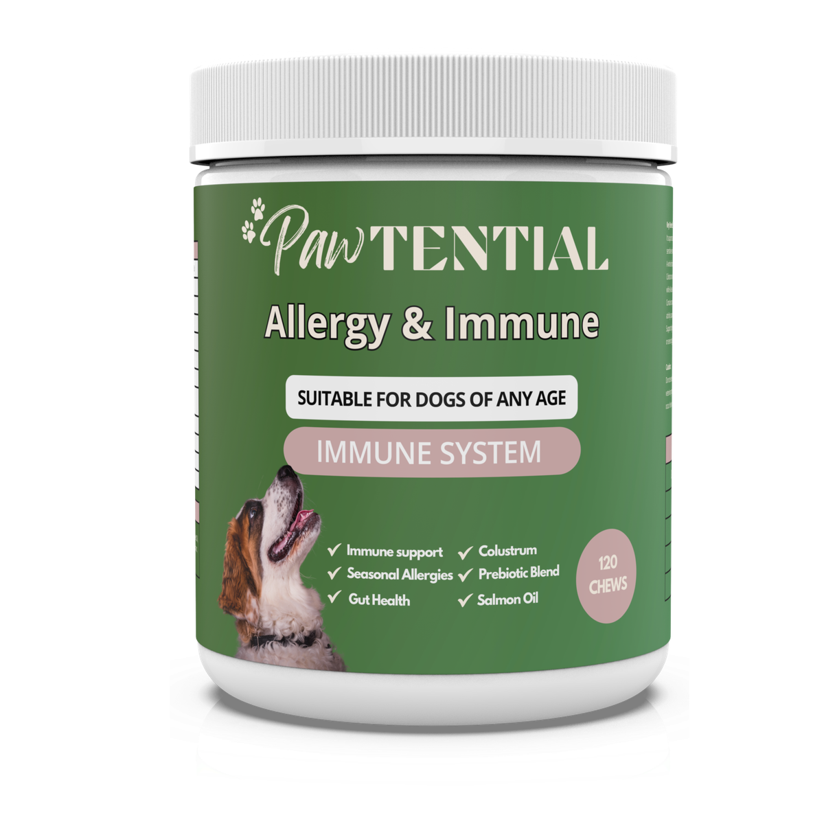 Allergy and Immune support for dogs of all ages and sizes
