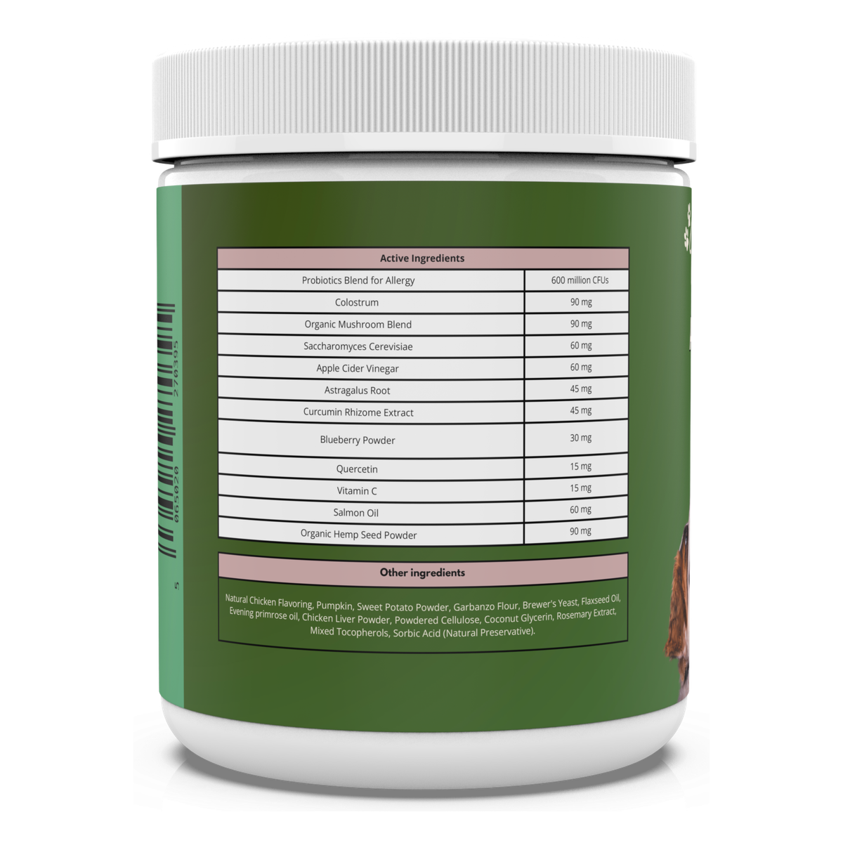 Allergy and Immune support for dogs of all ages and sizes