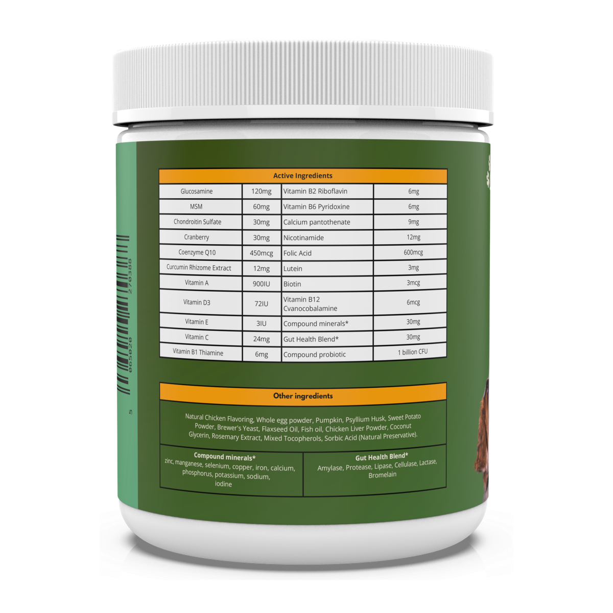 8-in-1 Multivitamin for dogs of all ages and Sizes