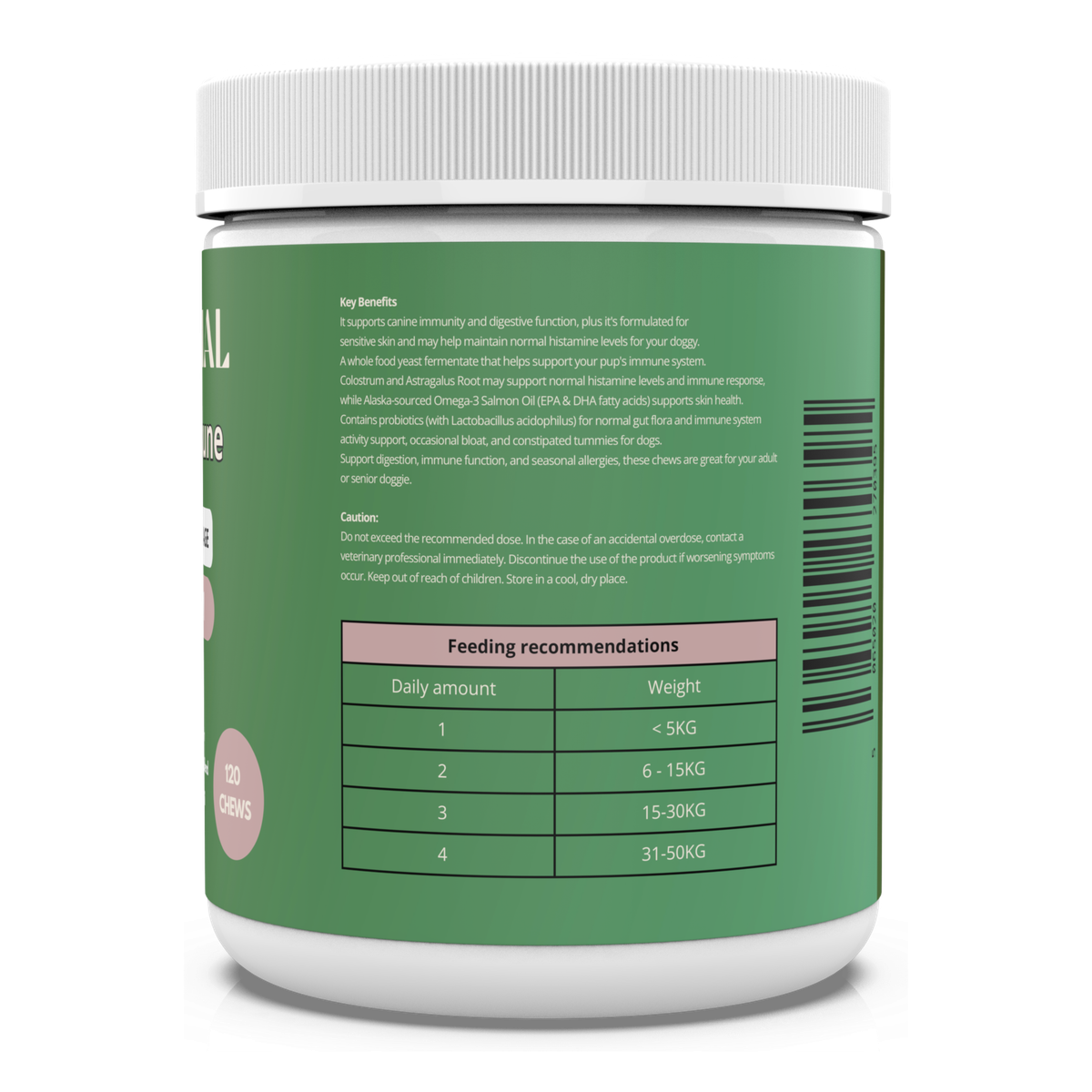 Allergy and Immune support for dogs of all ages and sizes