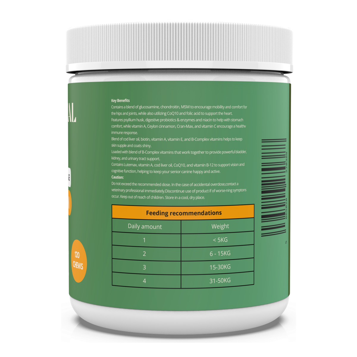 8-in-1 Multivitamin for dogs of all ages and Sizes