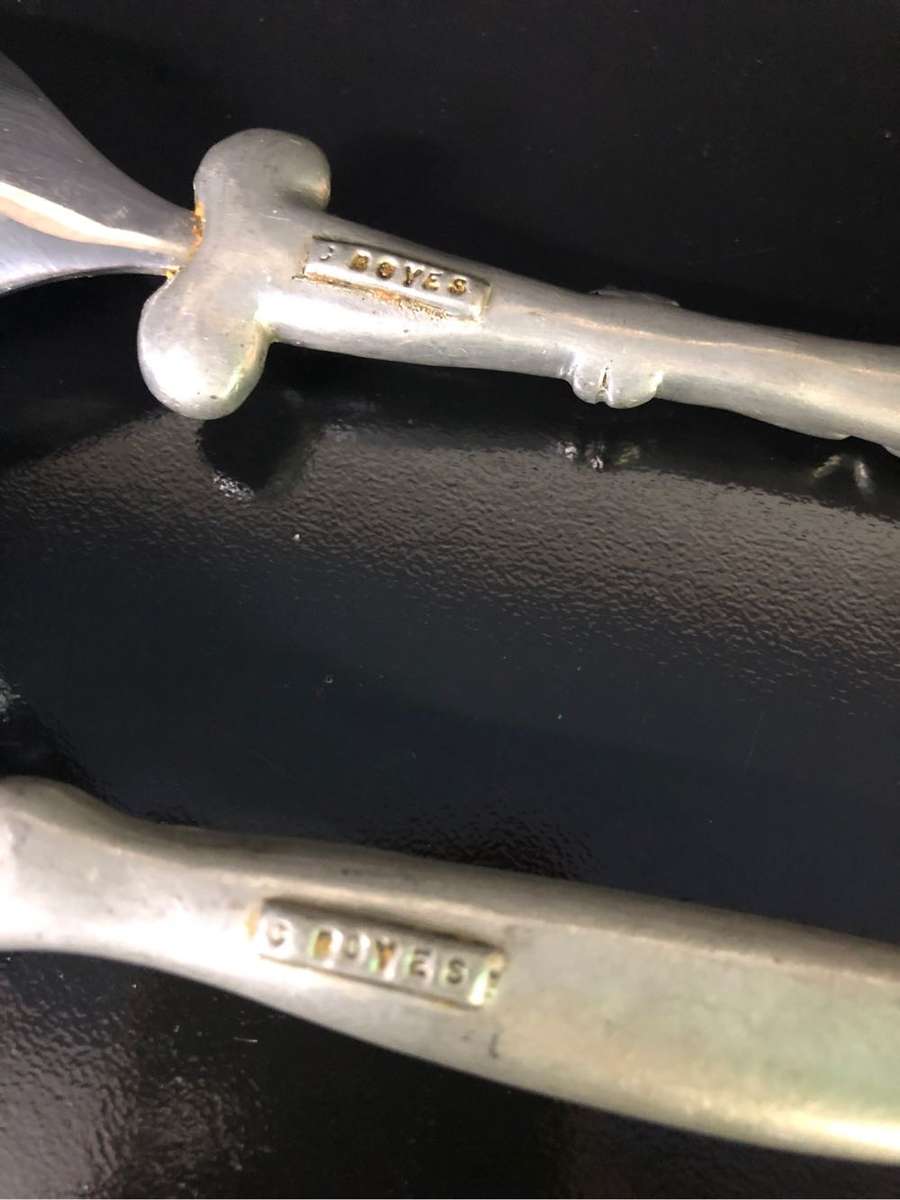 Carrol Boyes Set Salad Servers - Clearly Marked