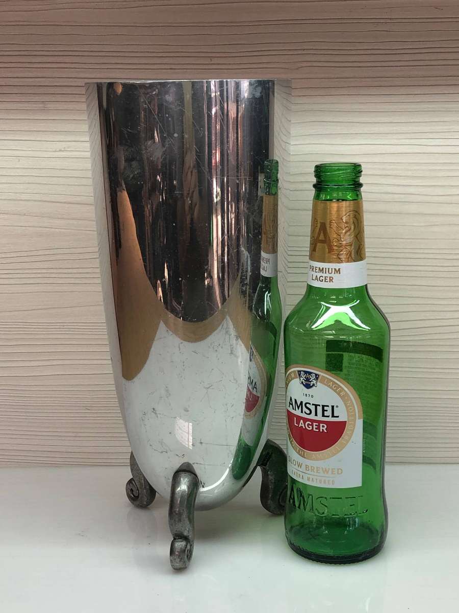 CARROL BOYES (1954 - 2019) `Wave pattern conical vase - clearly marked