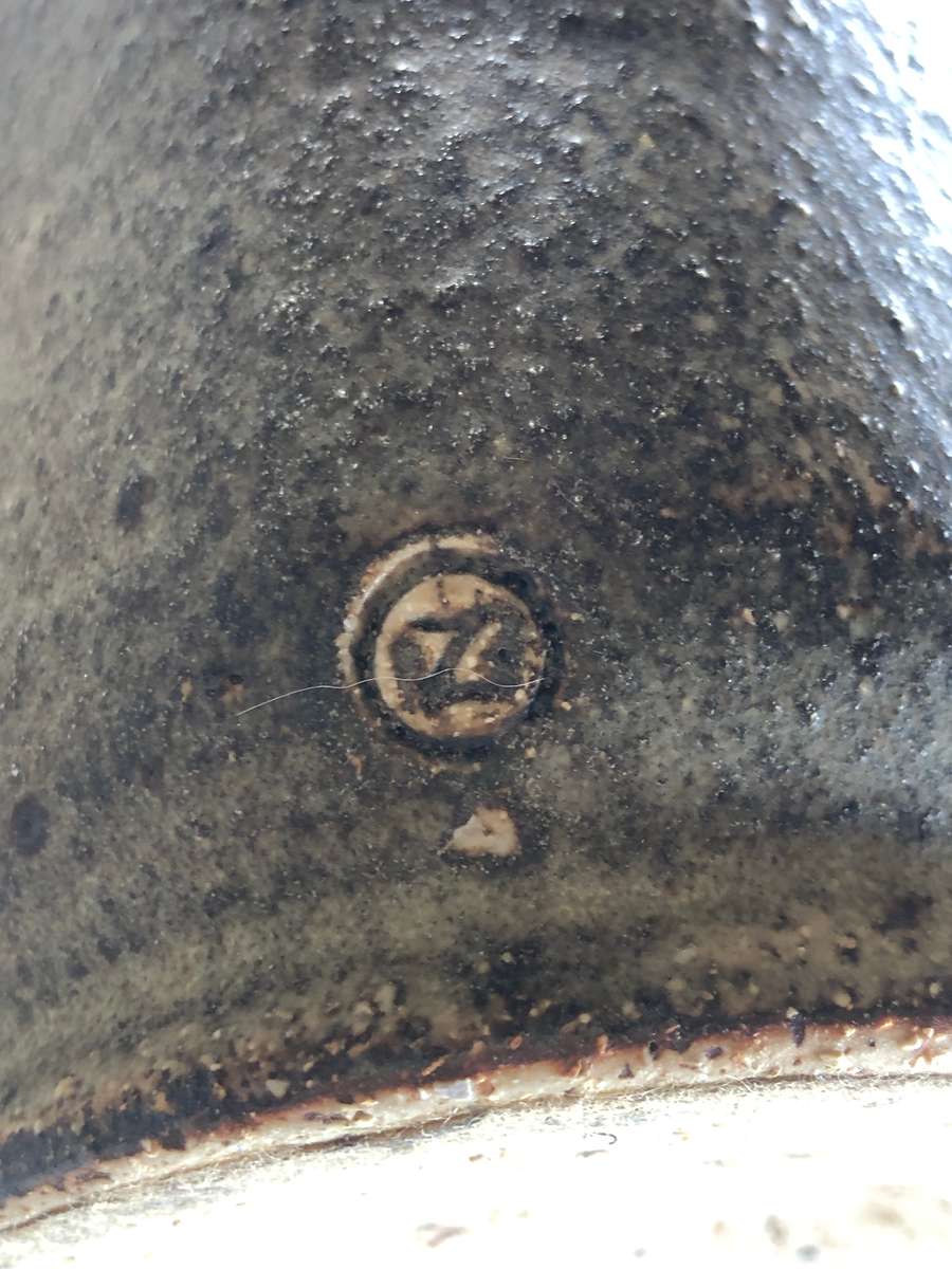 Maarten Zaalberg (South African) Mid Century Modern Studio Art Pottery Vase "Z" mark