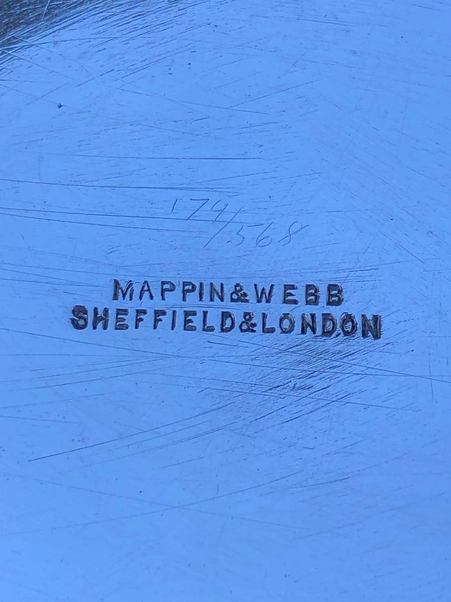 Sterling Silver Sheffield Hallmarked 3 Piece Tea Set