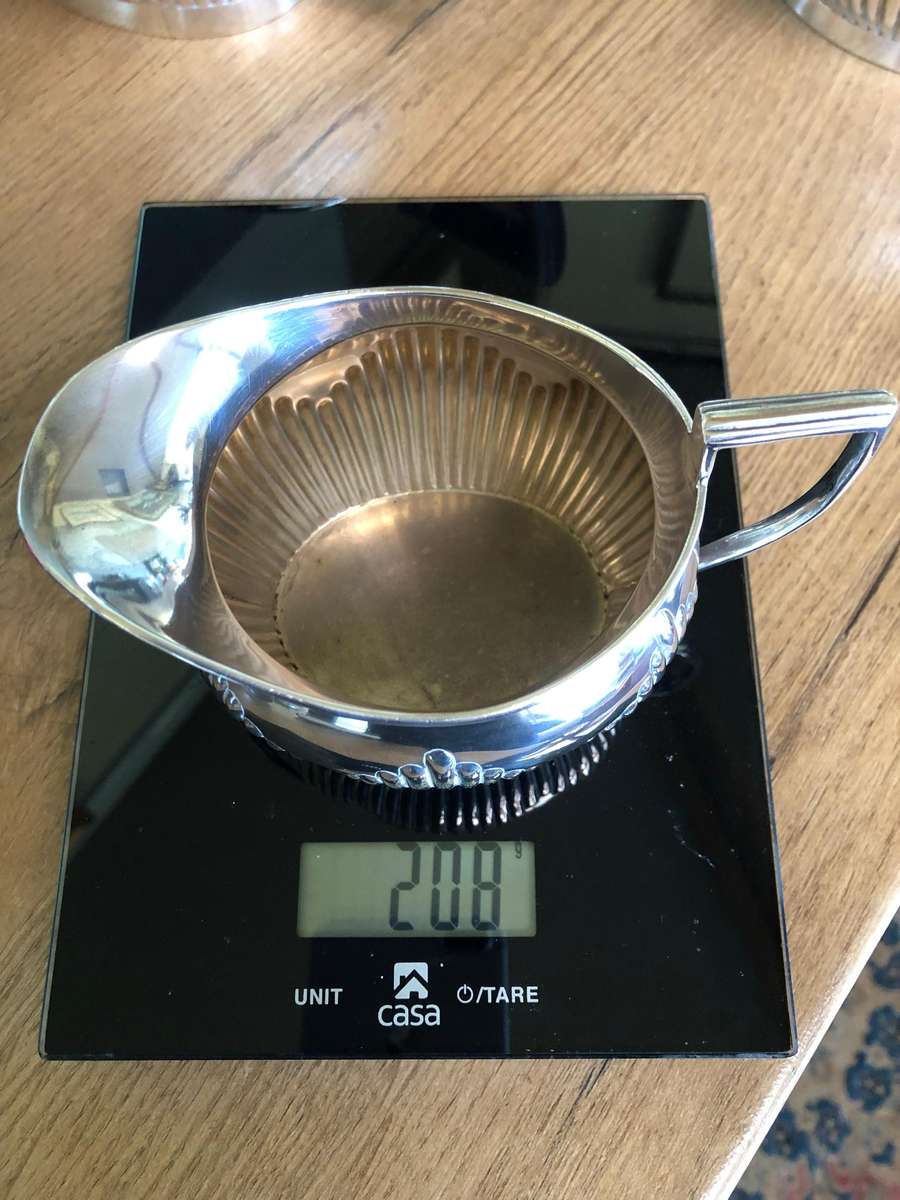 Sterling Silver Sheffield Hallmarked 3 Piece Tea Set