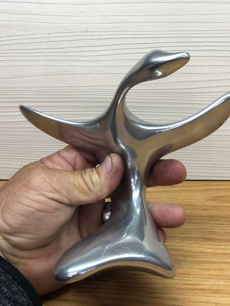 Large Hoselton Statue of a Goose - limited edition numbered 925 - signed