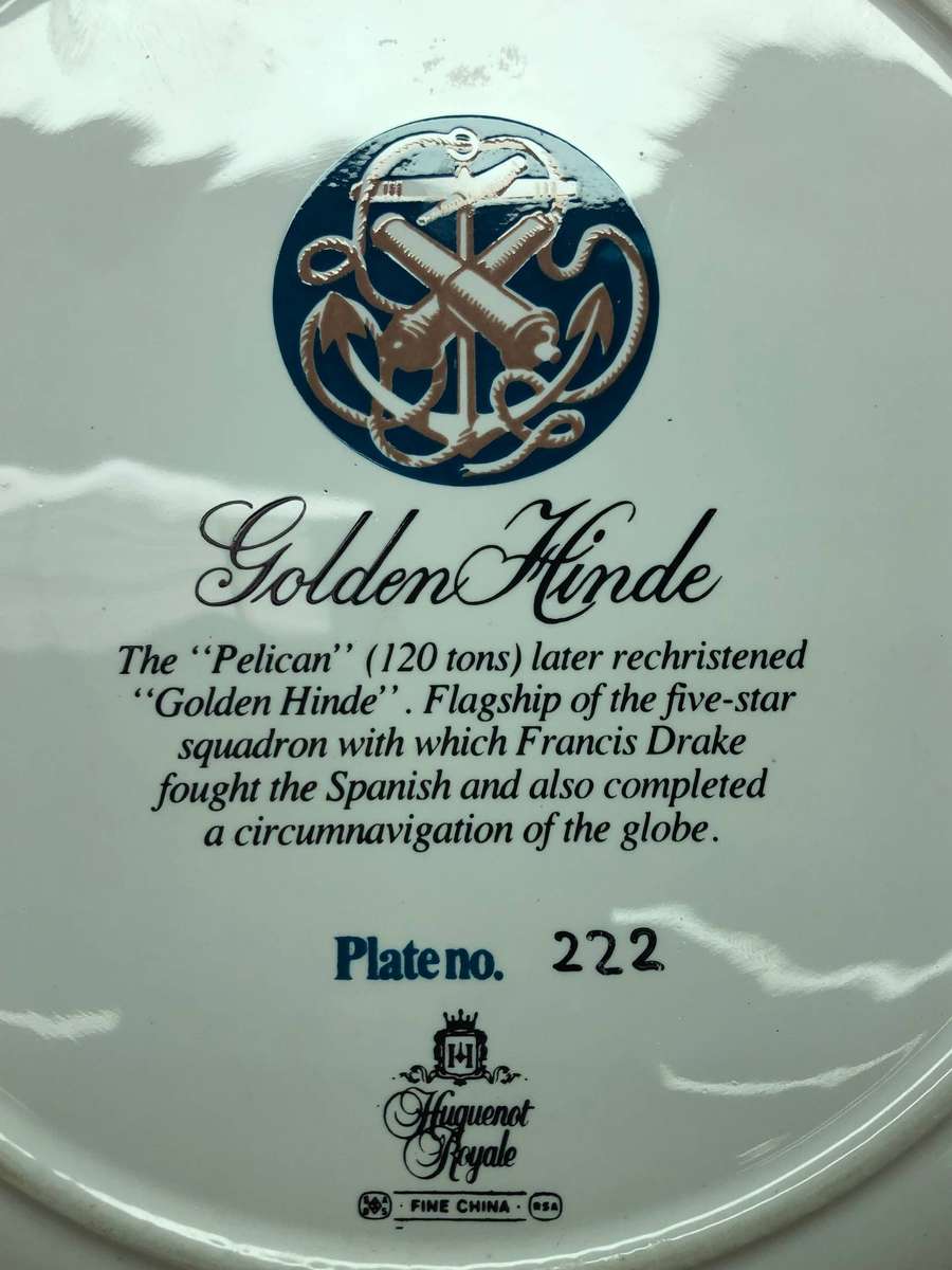 Limited edition No 222/2000 Ships of South Africa series c1982 with certificate