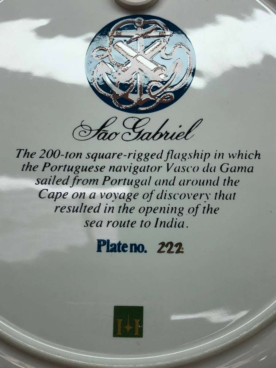 Limited edition No 222/2000 Ships of South Africa series c1979 with certificate