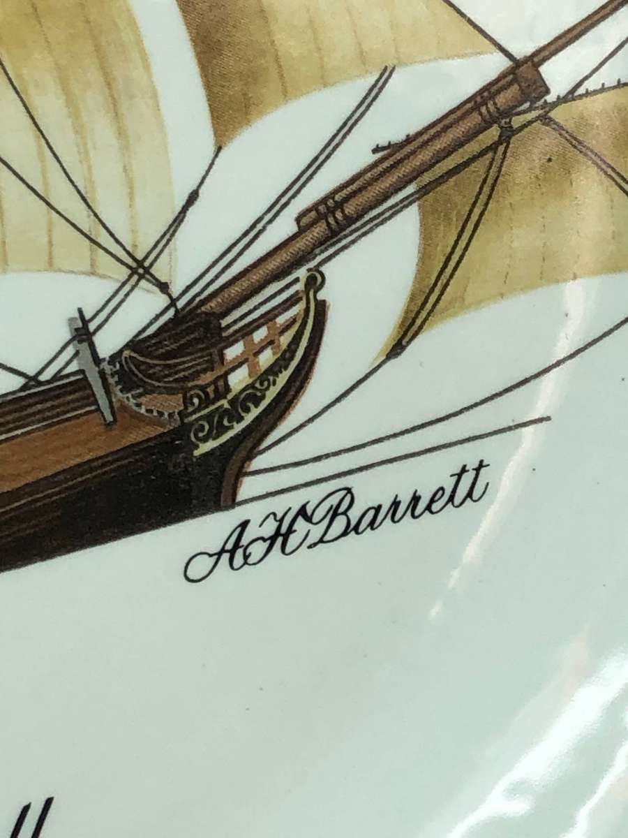 Limited edition No 222/2000 Ships of South Africa series c1981 with certificate