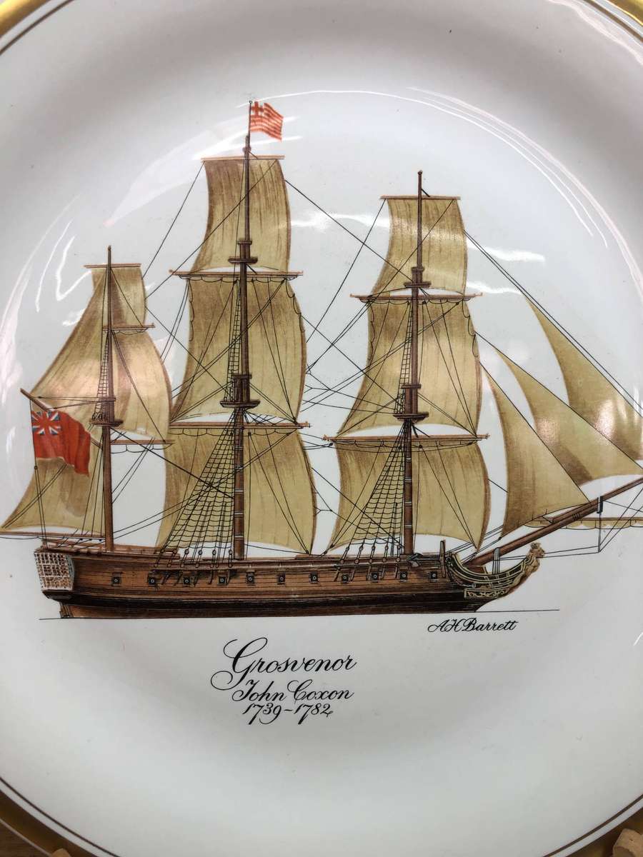 Limited edition No 222/2000 Ships of South Africa series c1980 with certificate