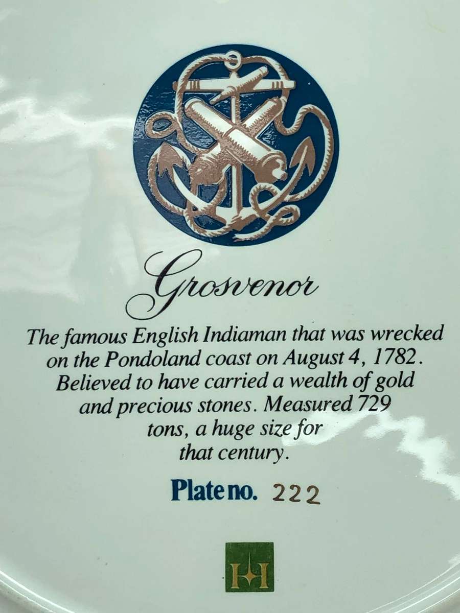 Limited edition No 222/2000 Ships of South Africa series c1980 with certificate