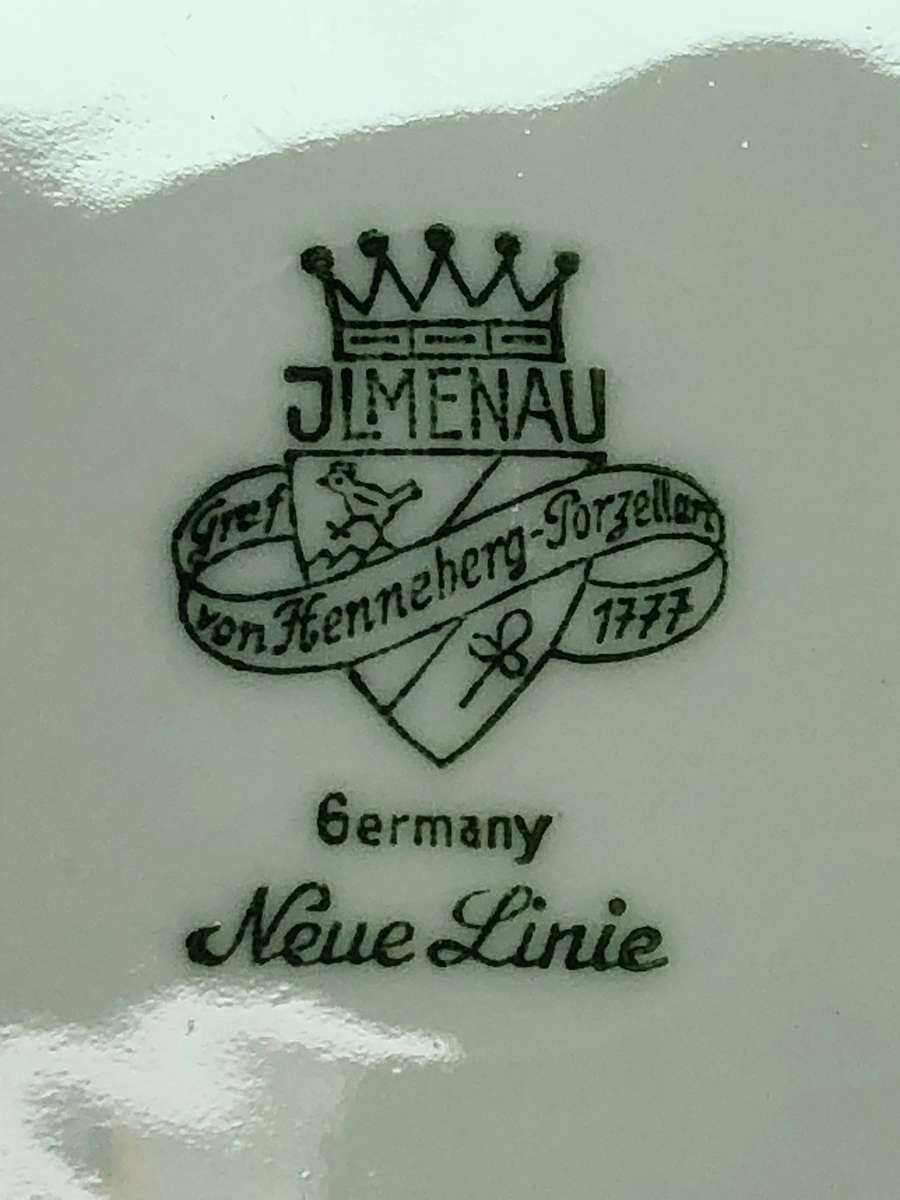 JLMenau German Porcelain bowl c1934 - Neue Linie Range