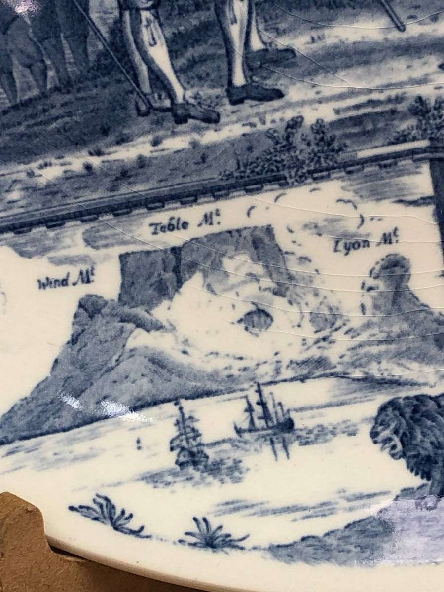 Wedgwood tercentenary of the landing of Jan van Riebeeck in the Cape 1652 - commemorative Plate