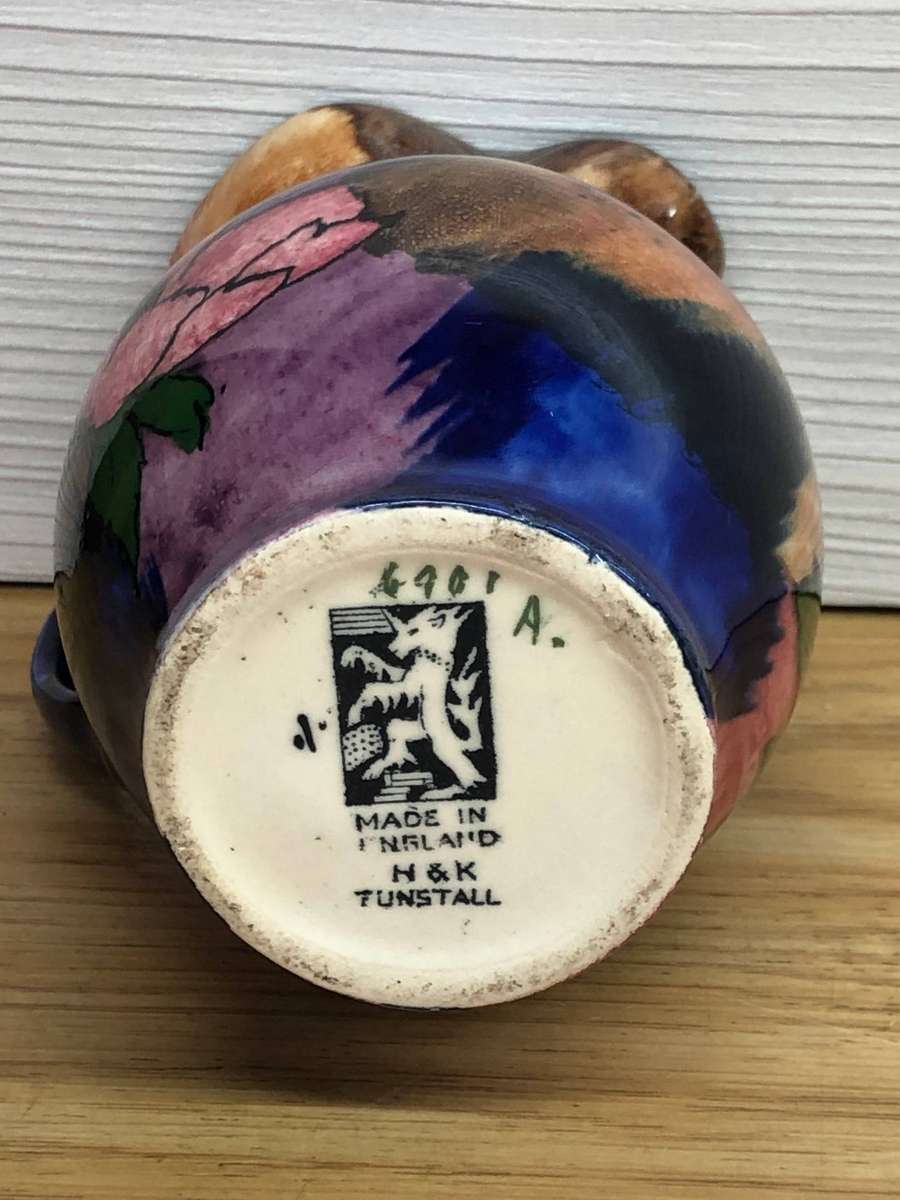 H & K Tunstall Milk Jug - Hollinshead and Kirkham (H&K) - c1930's