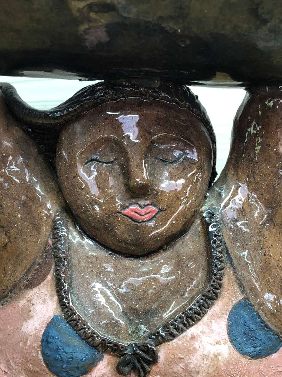 Beautiful statement piece , Pottery bowl by Jo Perez - NO DAMAGE !!!