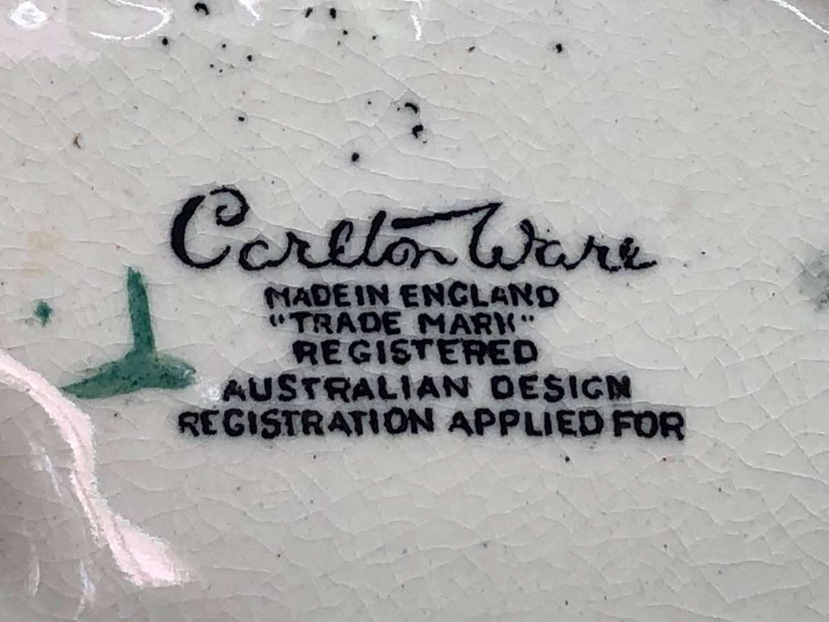 Carlton Ware - Stunning bowl , classic Australian design c1926 - 1987