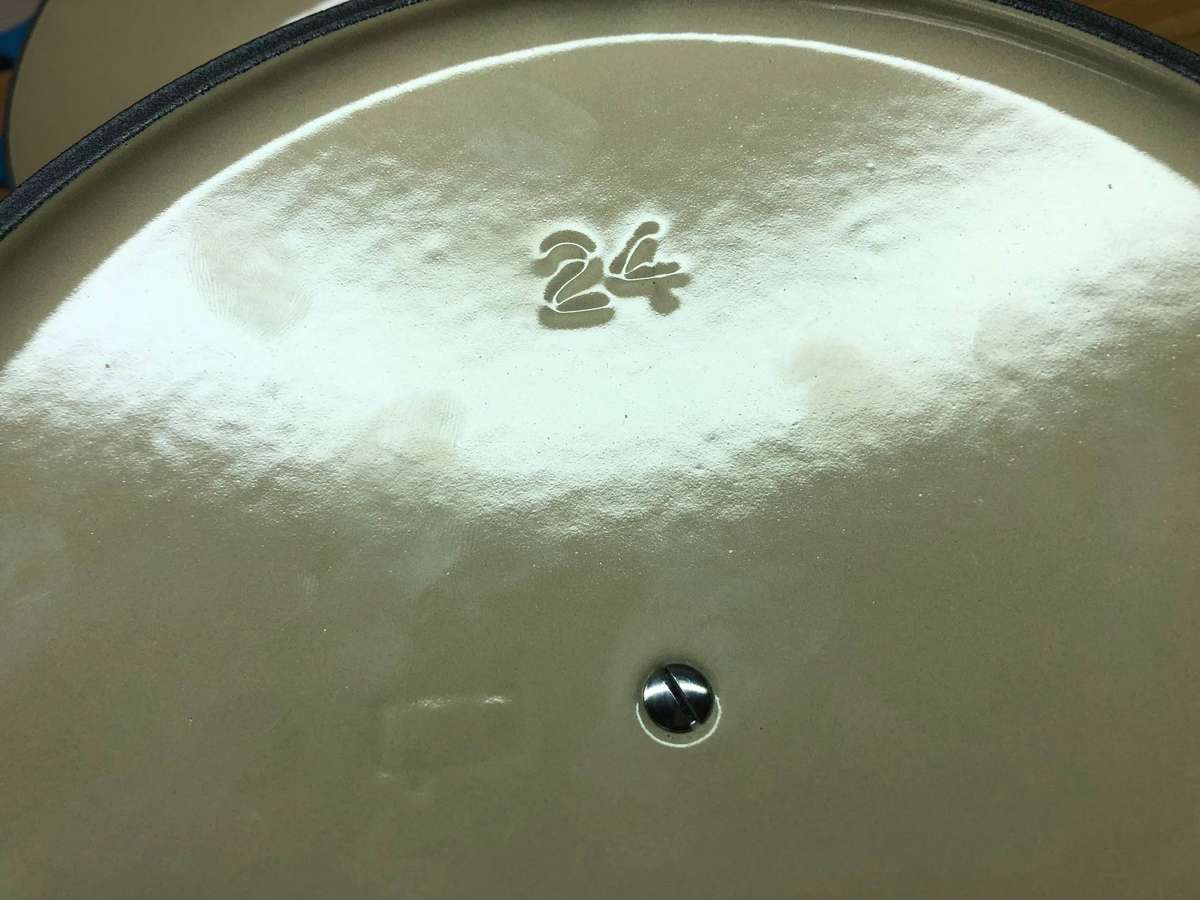 Signature Tramartine 24cm Le Creuset pot , brand new - unused