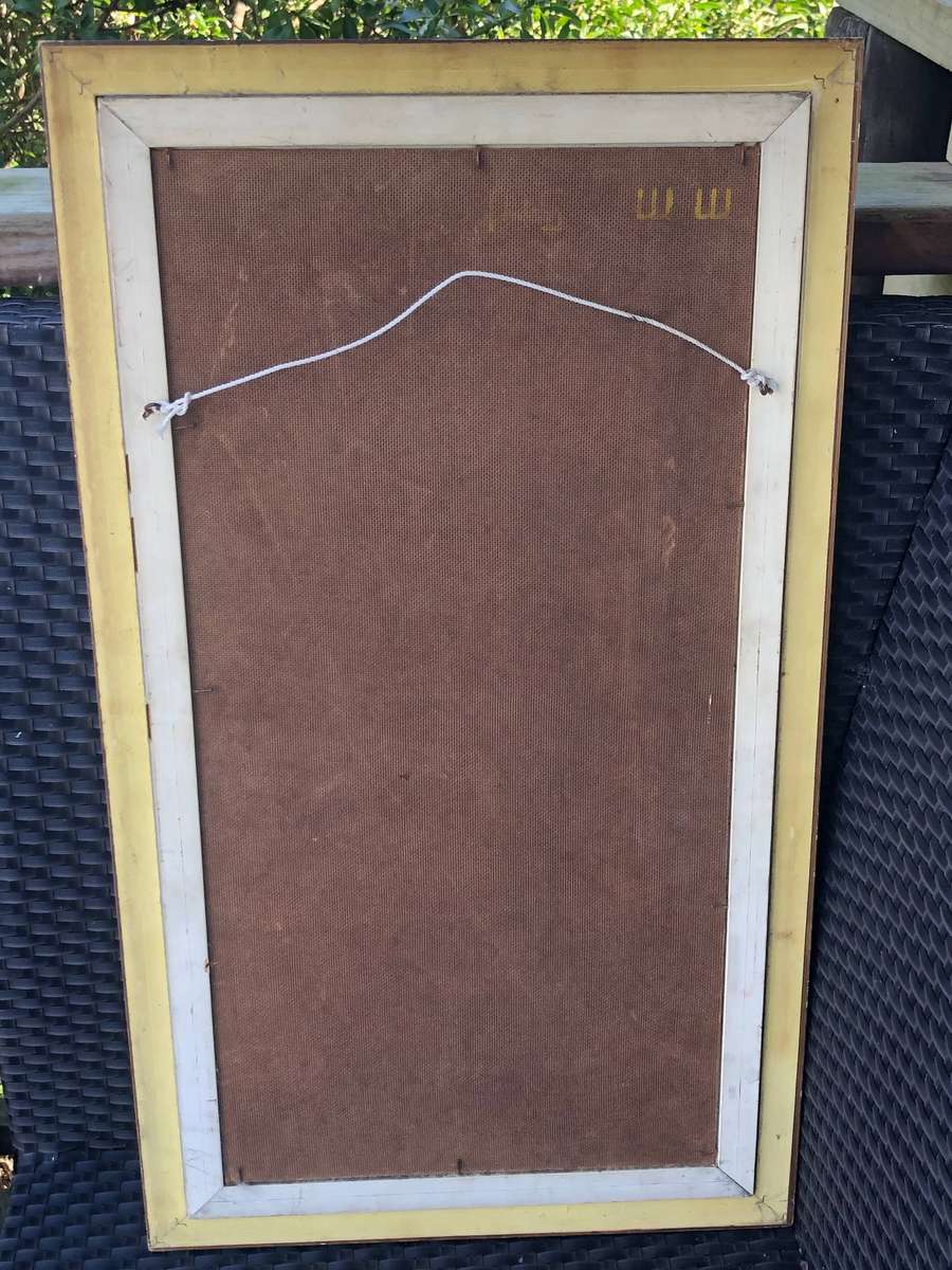 Boris Chezar (1913 - 2008) Stunning well framed original Oil and Sand painting