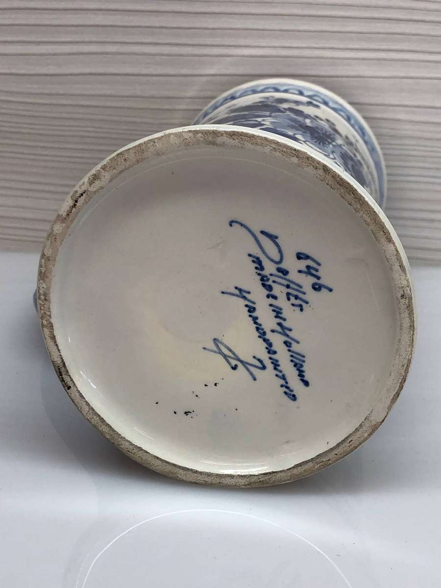 Signed Delft porcelain Heineken beer mug No 646 - hand painted