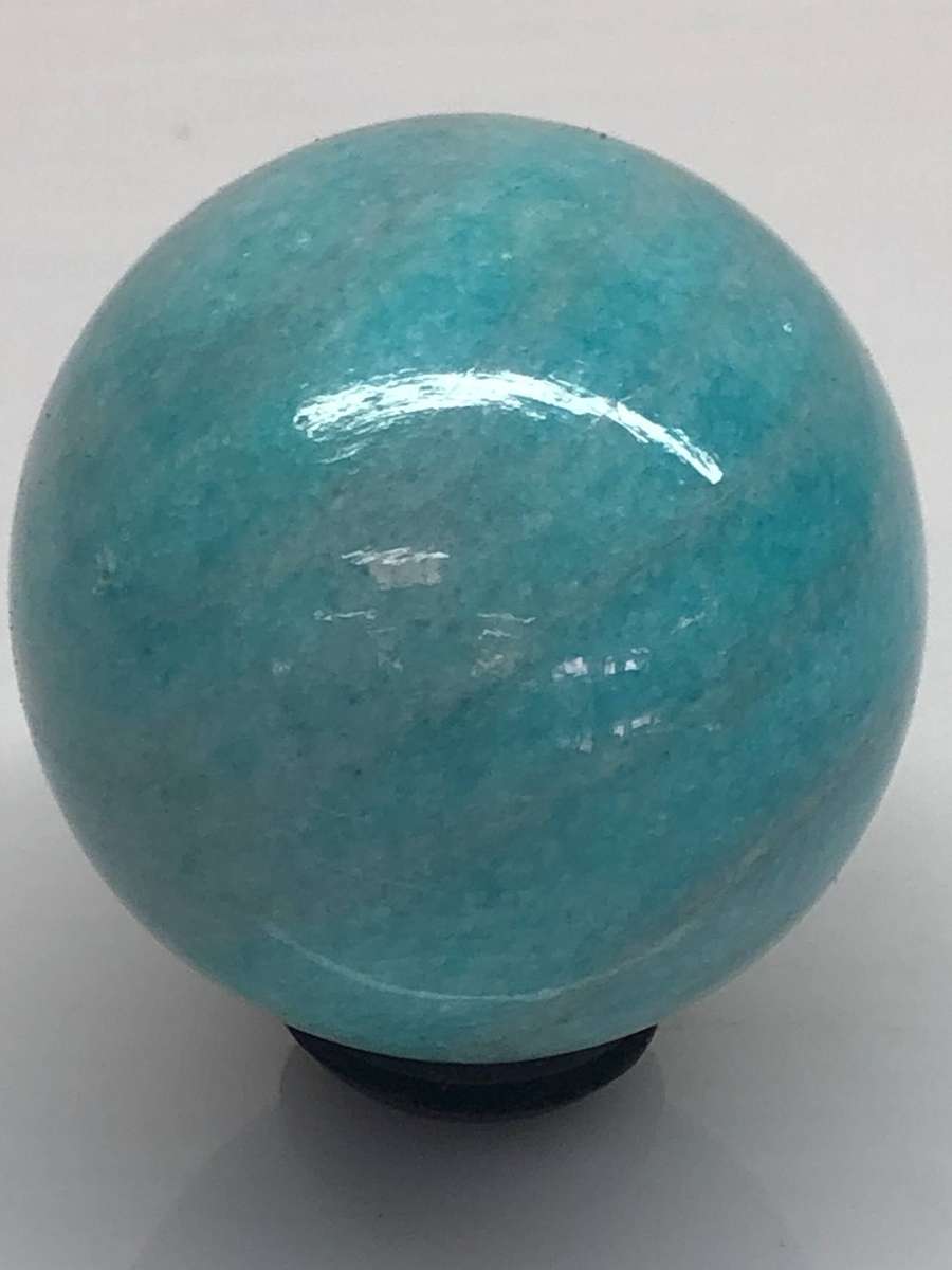 WOW !!! Stunning Amazonite stone egg - healing properties