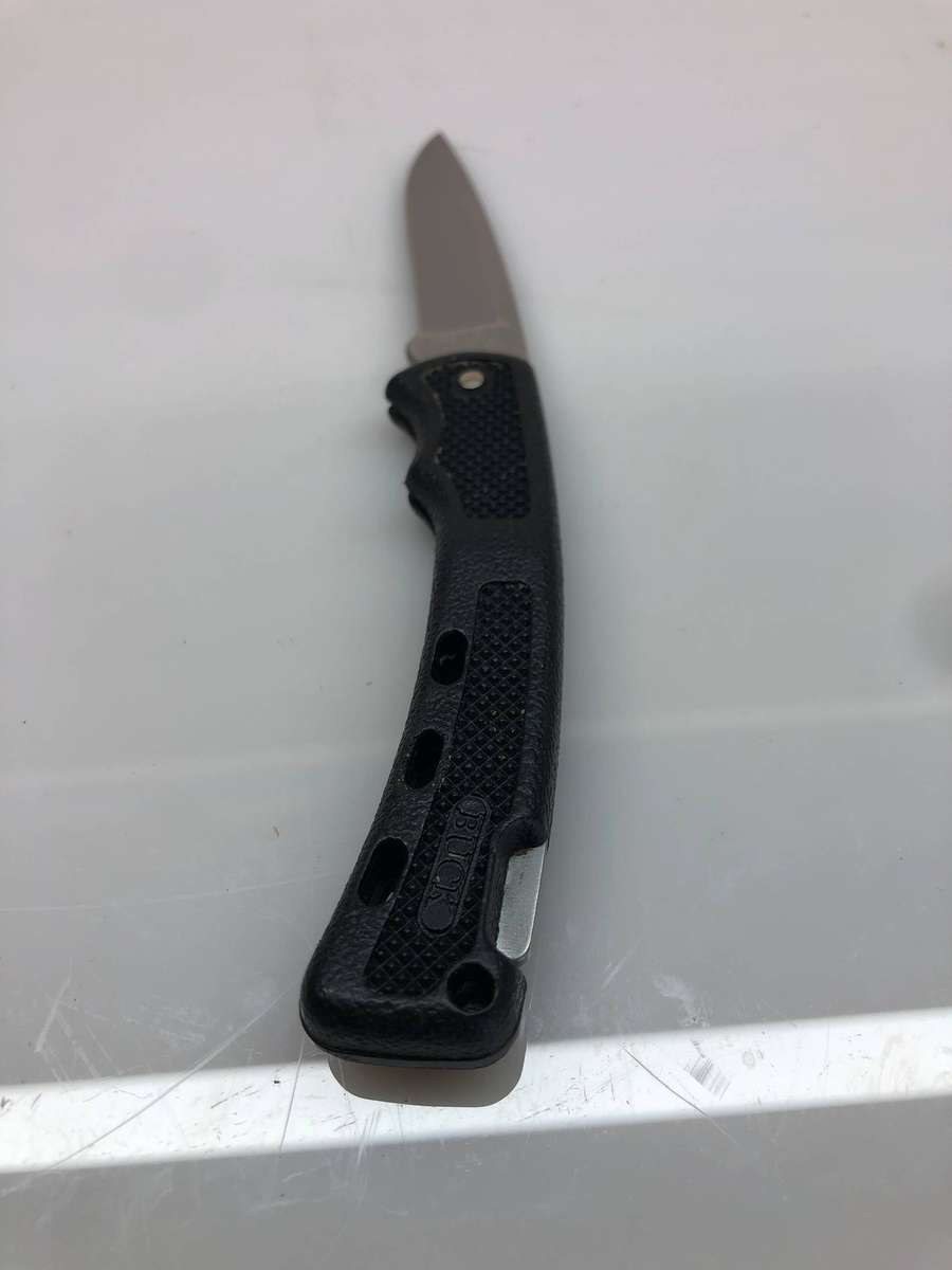 BUCKLITE BUCK 444 C USA TACTICAL LOCKBACK HUNTING SKINNING SURVIVAL FOLDING POCKET KNIFE