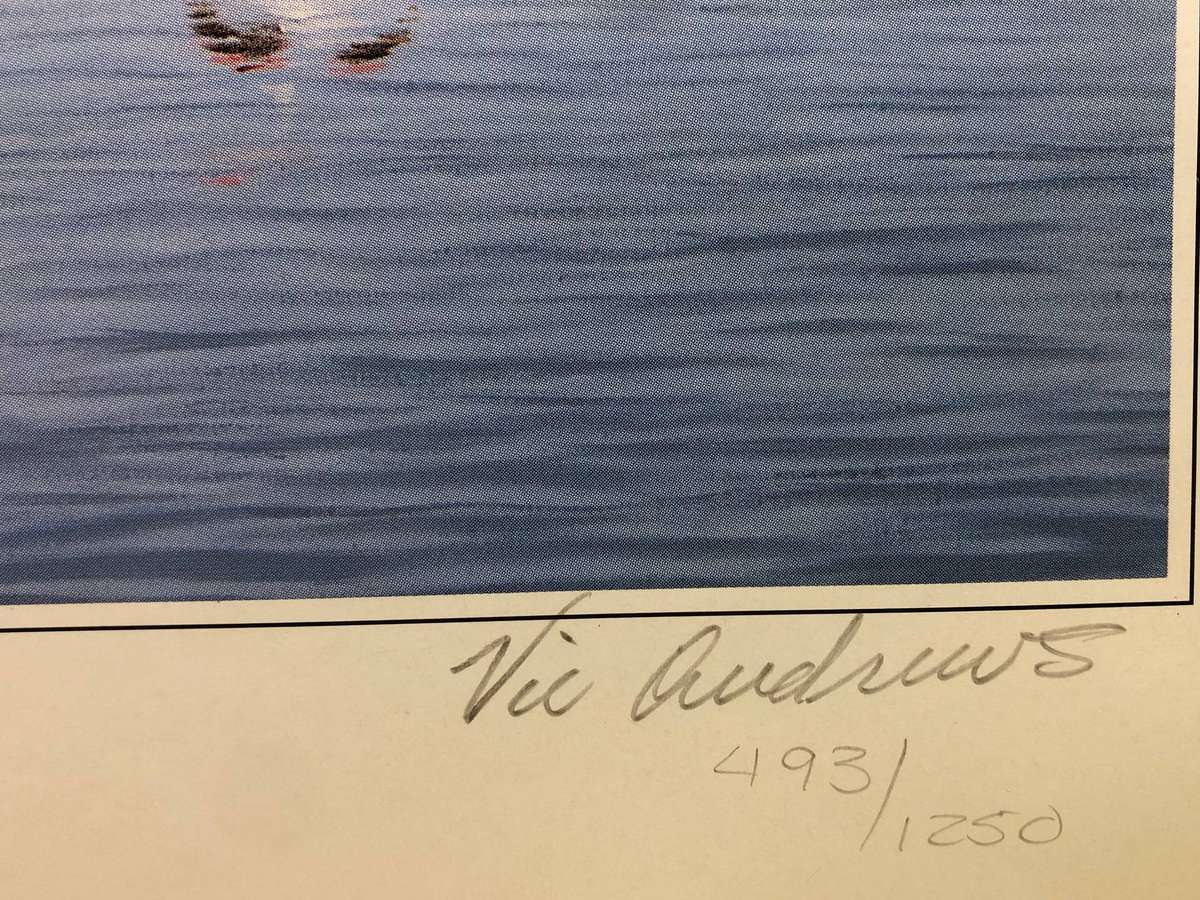 Vic Andrews (SA 1922 - 2014 ) Limited signed and numbered edition 493 / 1250 - titled