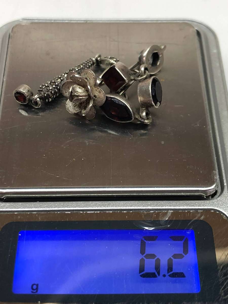 Job lot sterling silver bits and pieces - 6.2 grams total weight