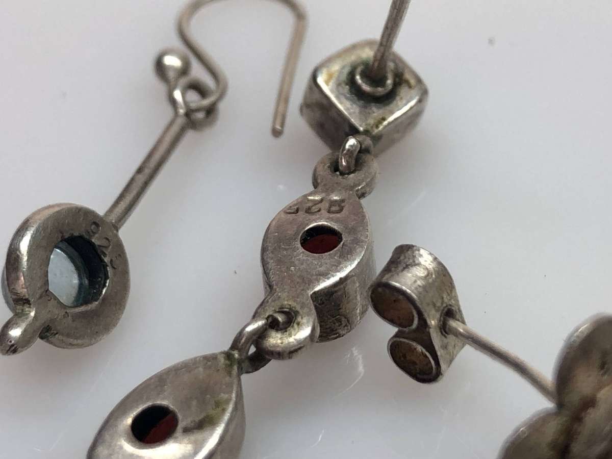 Job lot sterling silver bits and pieces - 6.2 grams total weight