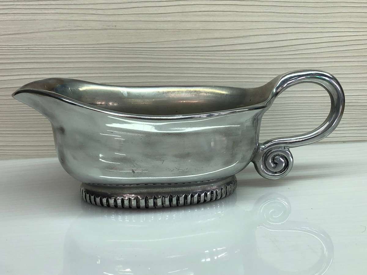 CARROL BOYES (1954 - 2019) ORIGINAL COIL PATTERN GRAVY BOAT
