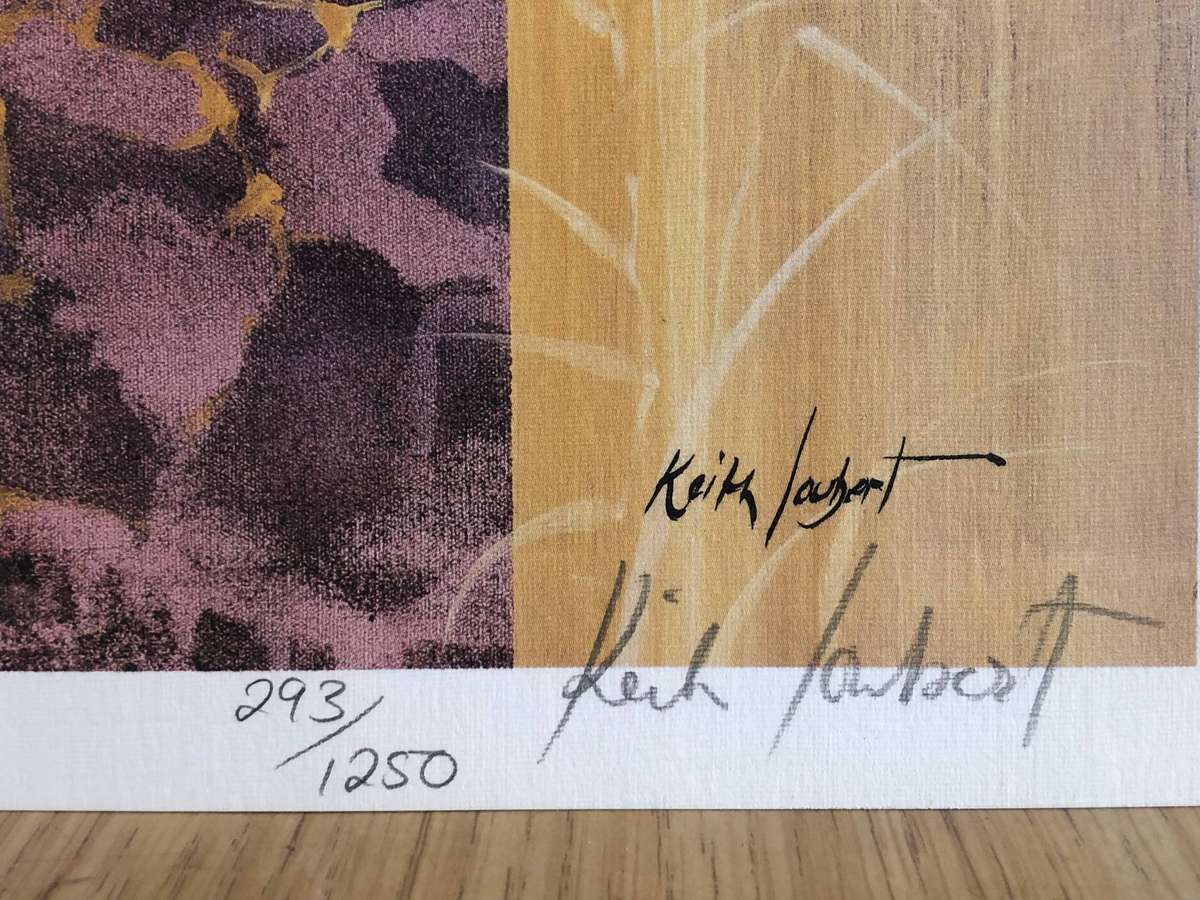 Keith Joubert ( SA 1948 - 2013) Limited signed and numbered print - 293/1250 - Lion