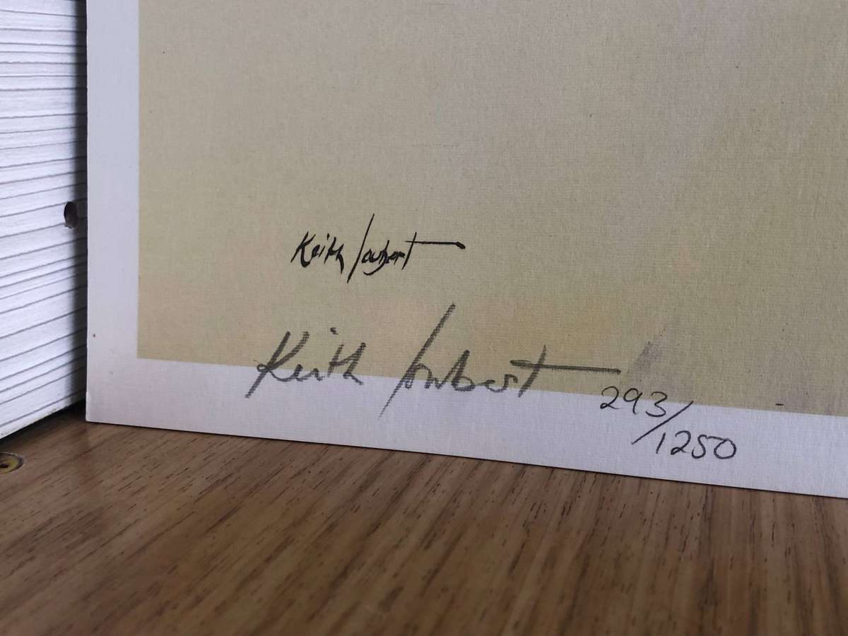 Keith Joubert ( SA 1948 - 2013) Limited signed and numbered print - 293/1250 - Cheetah