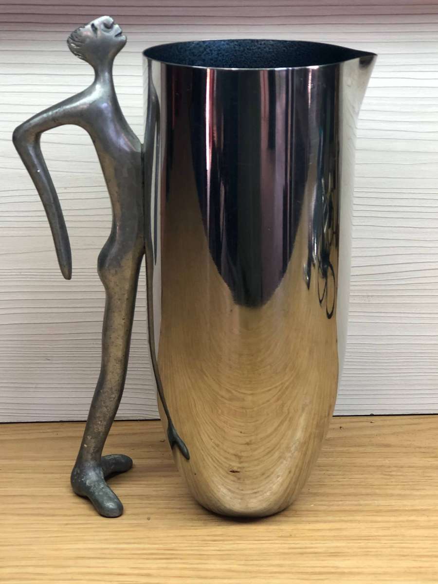 CARROL BOYES (1954 - 2019) !!! EARLY EDITION MAN WATER PITCHER -  UNMARKED VALUE R3500