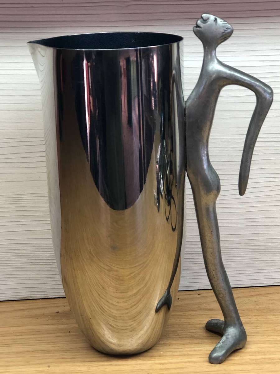 CARROL BOYES (1954 - 2019) !!! EARLY EDITION MAN WATER PITCHER -  UNMARKED VALUE R3500