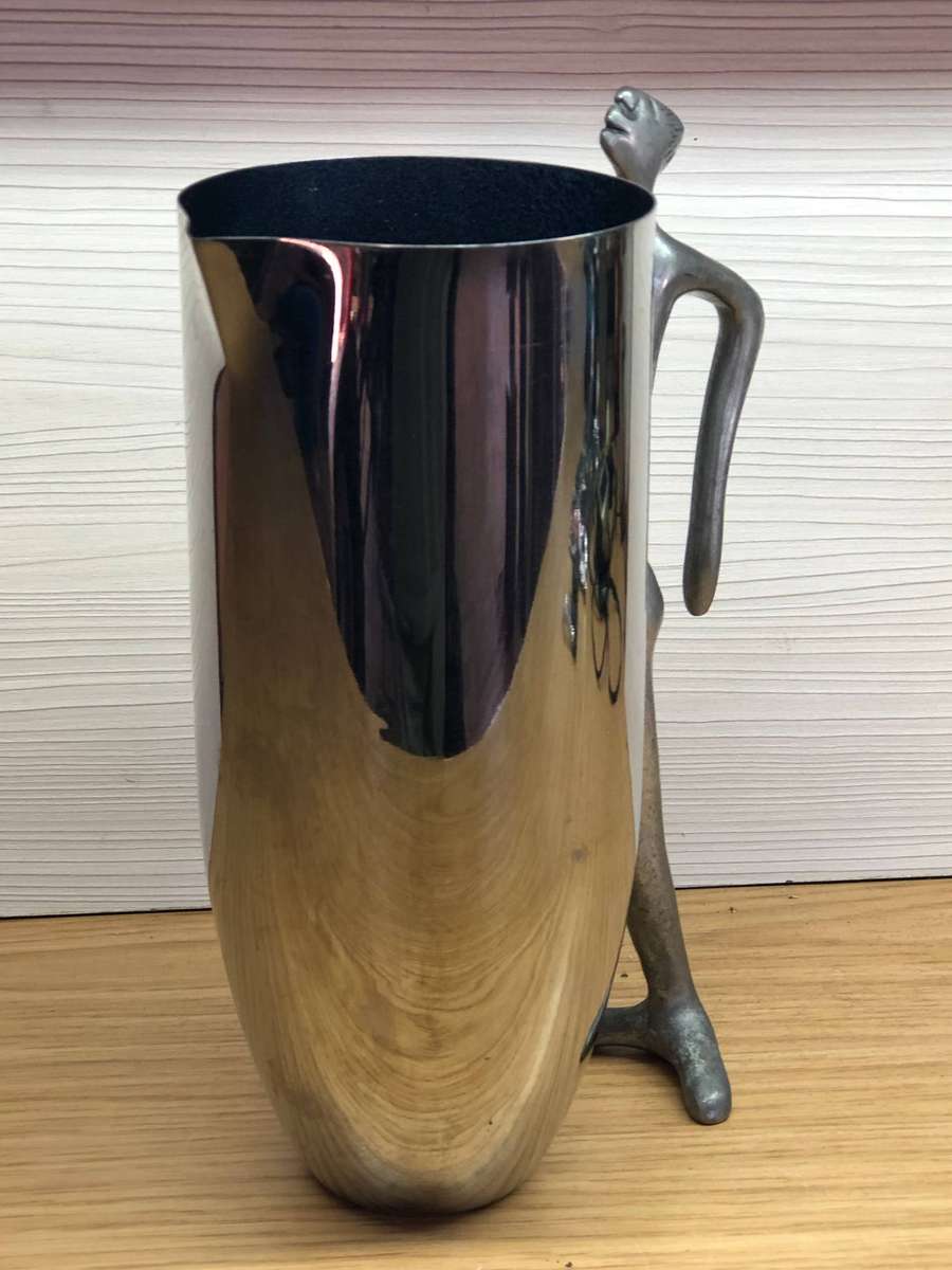 CARROL BOYES (1954 - 2019) !!! EARLY EDITION MAN WATER PITCHER -  UNMARKED VALUE R3500