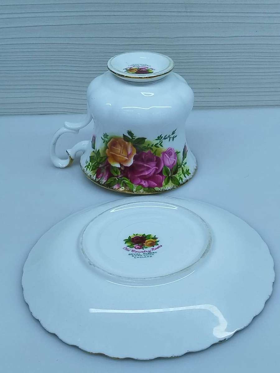 Royal Albert Old English Rose Tea Duo - read description