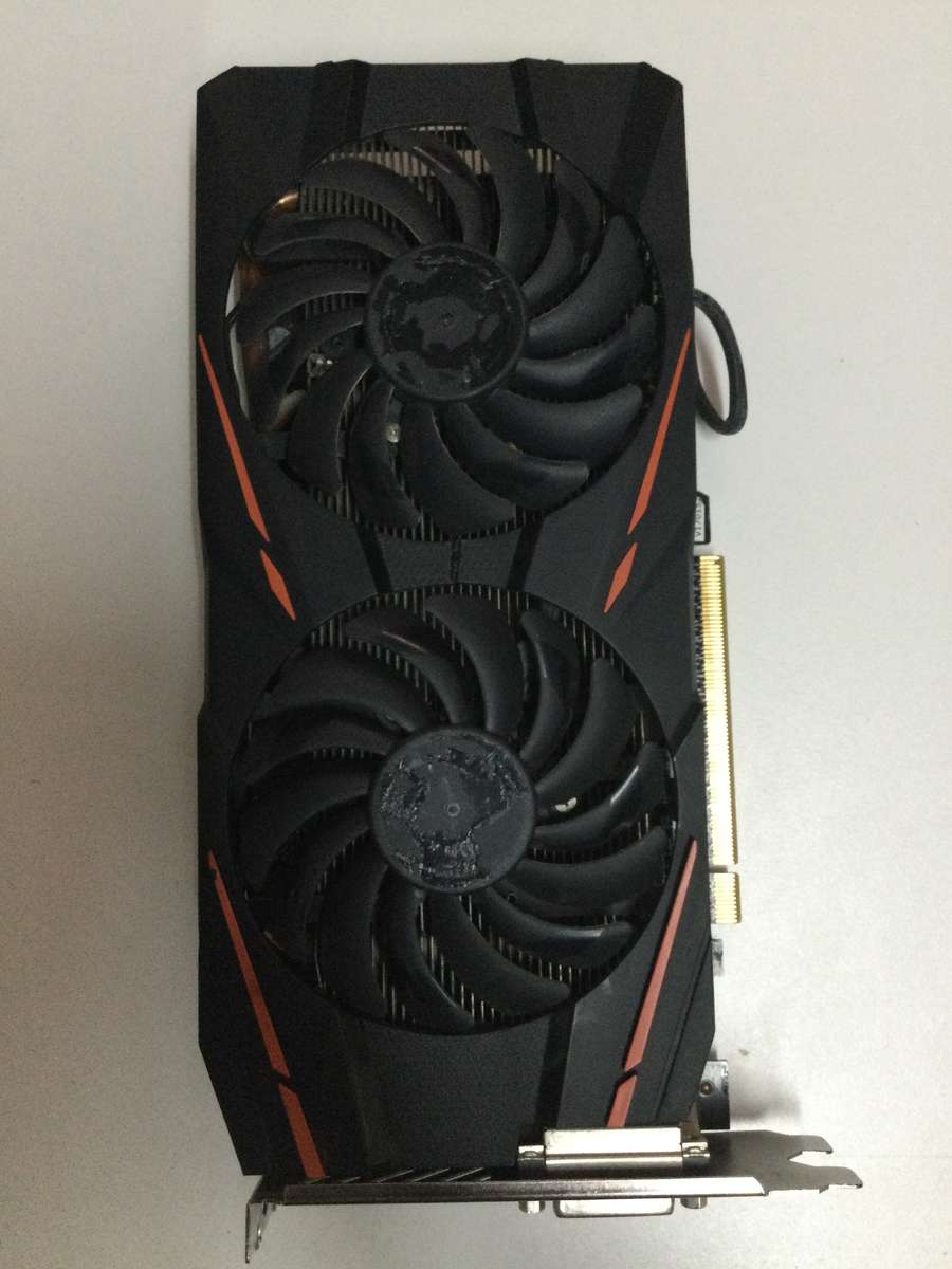 RX 580 8Gig Faulty